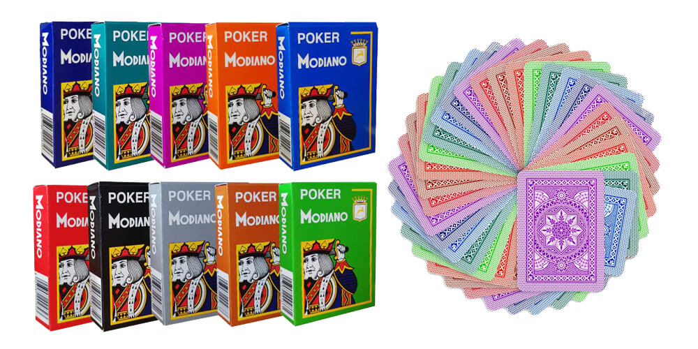 colorful Modiano Cristallo Poker